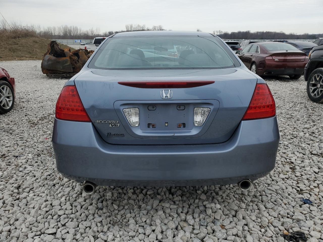 2007 Honda Accord VIN 1HGCM66407A082090 Copart auction photo, front end damage thumbnail 6