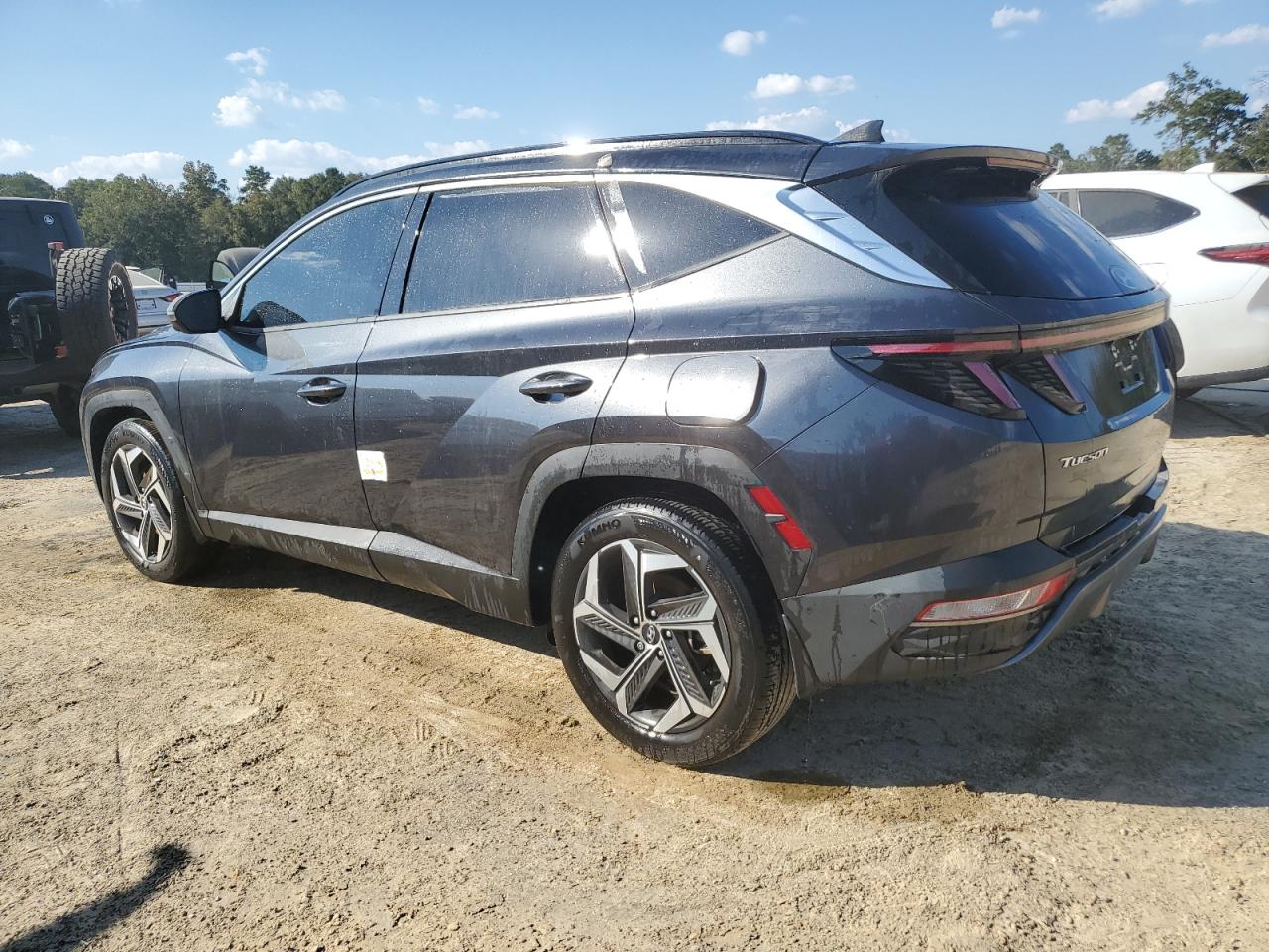 2022 Hyundai Tucson VIN 5NMJE3AE6NH110740 Copart auction photo, water/flood damage thumbnail 2