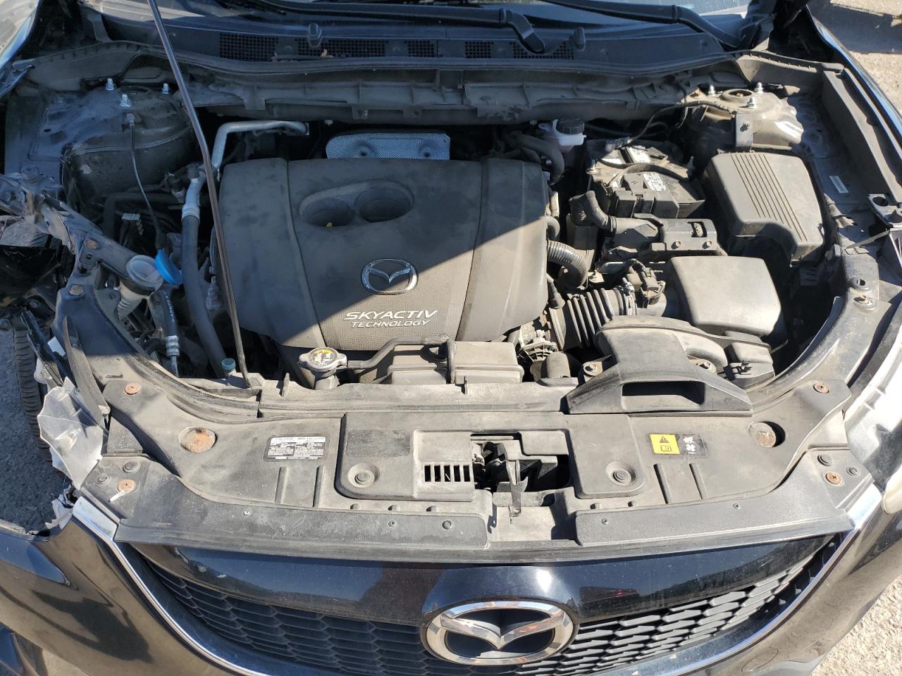 2014 Mazda CX-5 VIN JM3KE4CY0E0323563 Copart auction photo, front end / side damage thumbnail 12