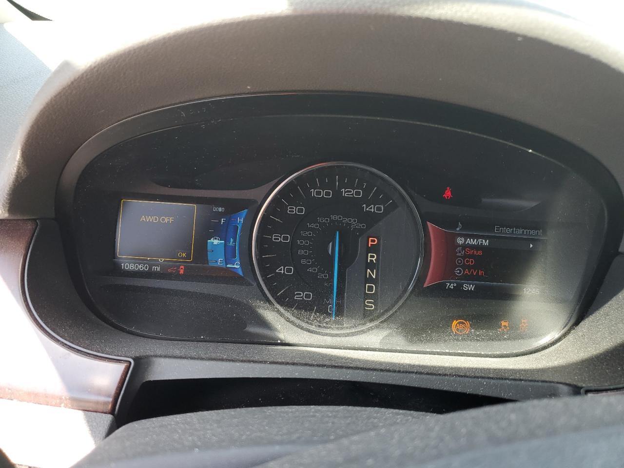 2013 Ford Edge VIN 2FMDK4KC4DBC38282 Copart auction photo, rear end damage thumbnail 9