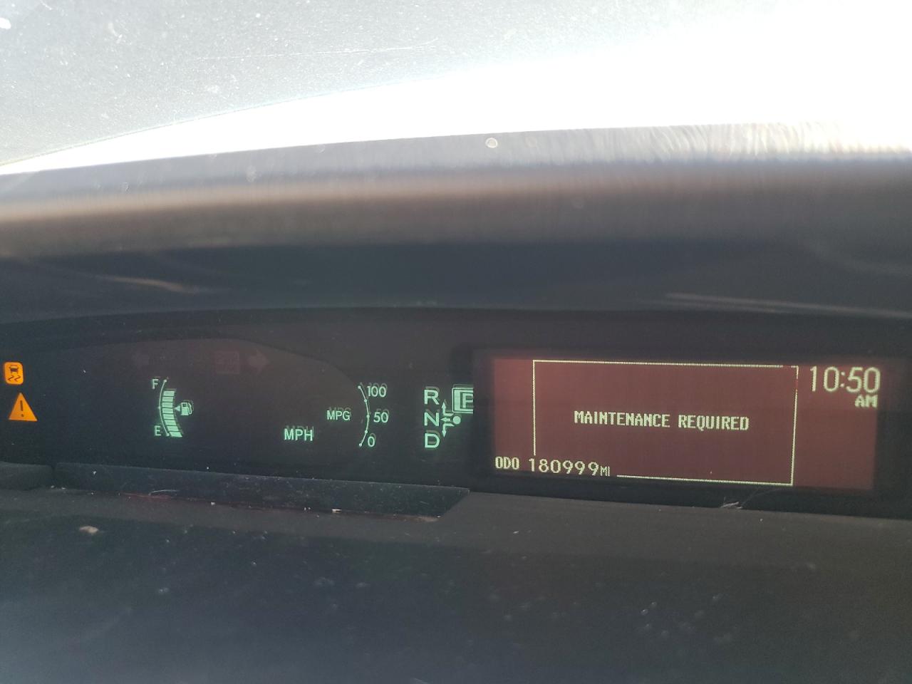 2013 Toyota Prius VIN JTDKN3DU6D1685260 Copart auction photo, all over damage thumbnail 9