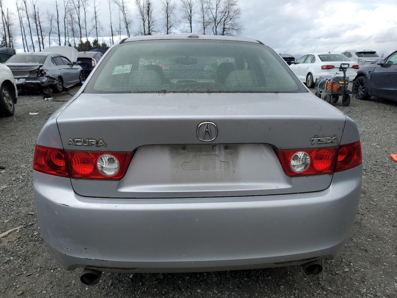 2005 Acura TSX VIN JH4CL96825C017604 Copart auction photo, front end damage thumbnail 6
