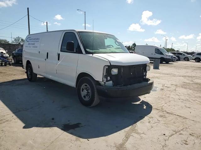2017 Chevrolet Express VIN 1GCWGBFF9H1136226 Copart auction photo, front end / side damage thumbnail 11