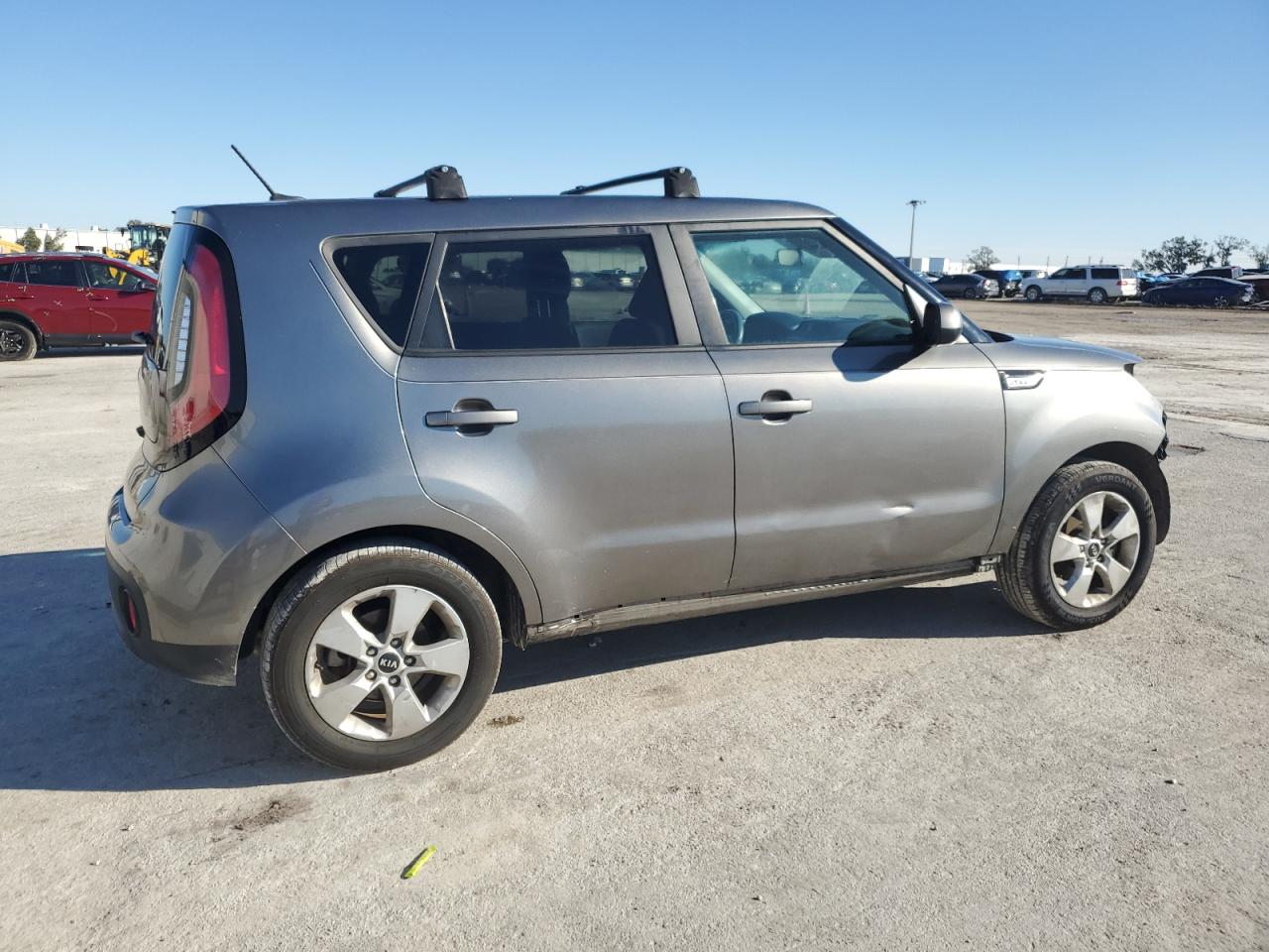 2019 KIA Soul VIN KNDJN2A29K7672280 Copart auction photo, front end damage thumbnail 3