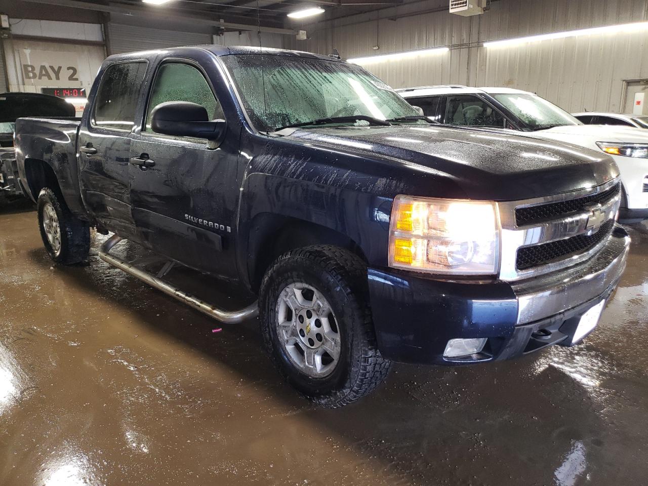 2007 Chevrolet Silverado VIN 2GCEK13M871709875 Copart auction photo, side / rear end damage thumbnail 4
