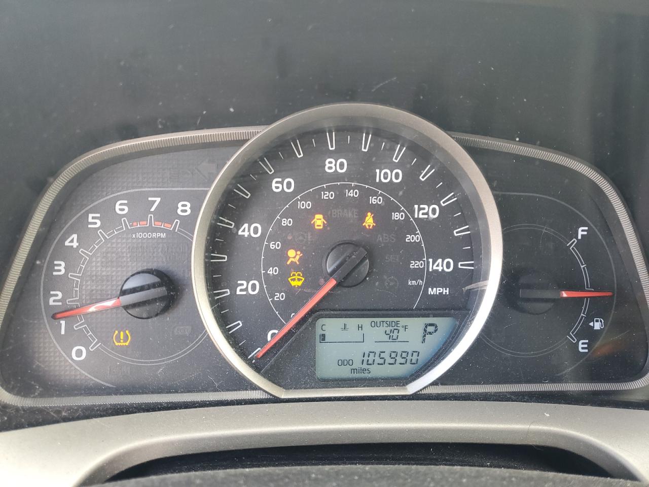 2013 Toyota RAV 4 VIN 2T3RFREV2DW082281 Copart auction photo, front end / hail damage thumbnail 9
