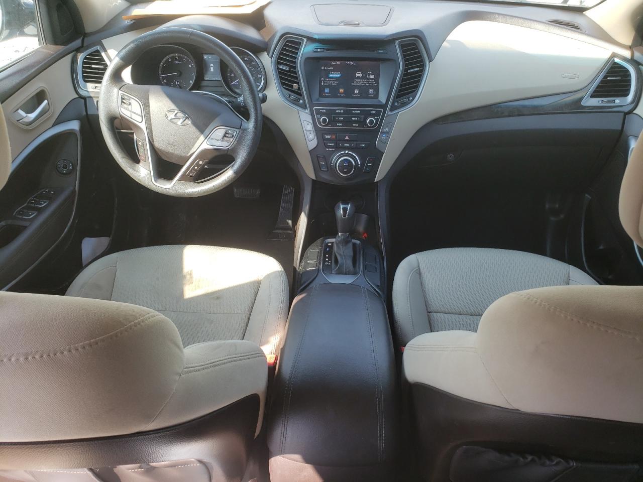 2017 Hyundai Santa Fe VIN 5NMZUDLB0HH029283 Copart auction photo, front end damage thumbnail 8