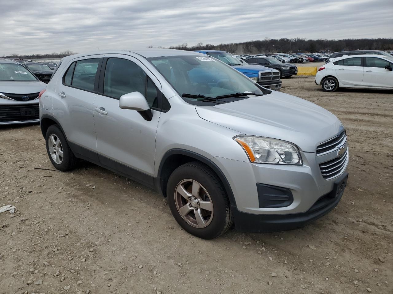 2016 Chevrolet Trax VIN KL7CJNSB9GB560780 Copart auction photo, mechanical damage thumbnail 4