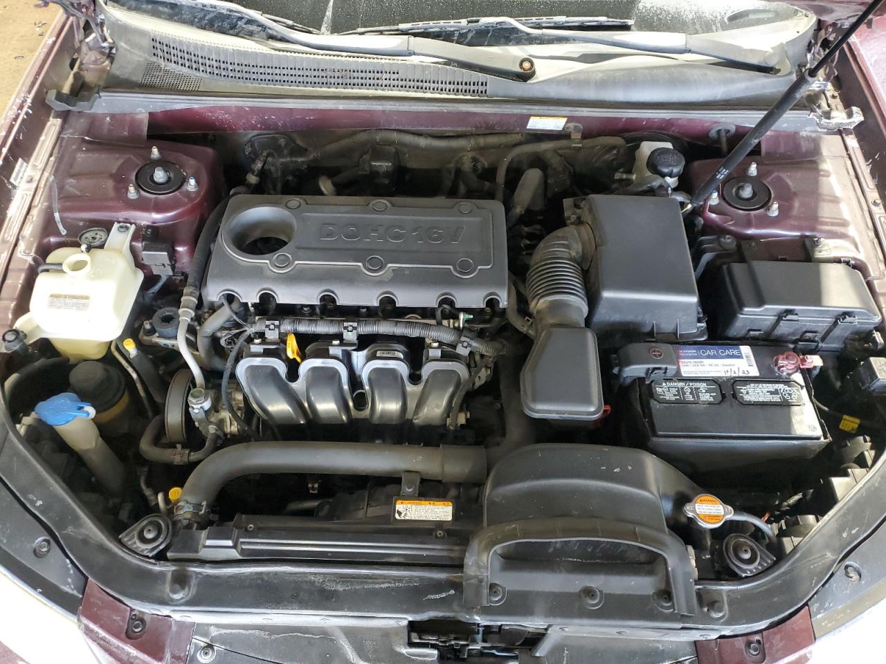 2009 Hyundai Sonata VIN 5NPET46C59H571912 Copart auction photo, front end damage thumbnail 11