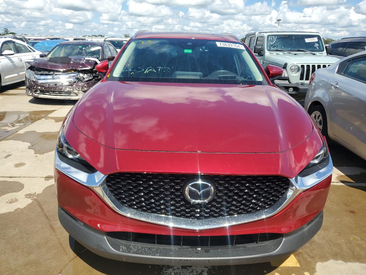 2022 Mazda CX-30 VIN 3MVDMBDL6NM455234 Copart auction photo, water/flood damage thumbnail 5