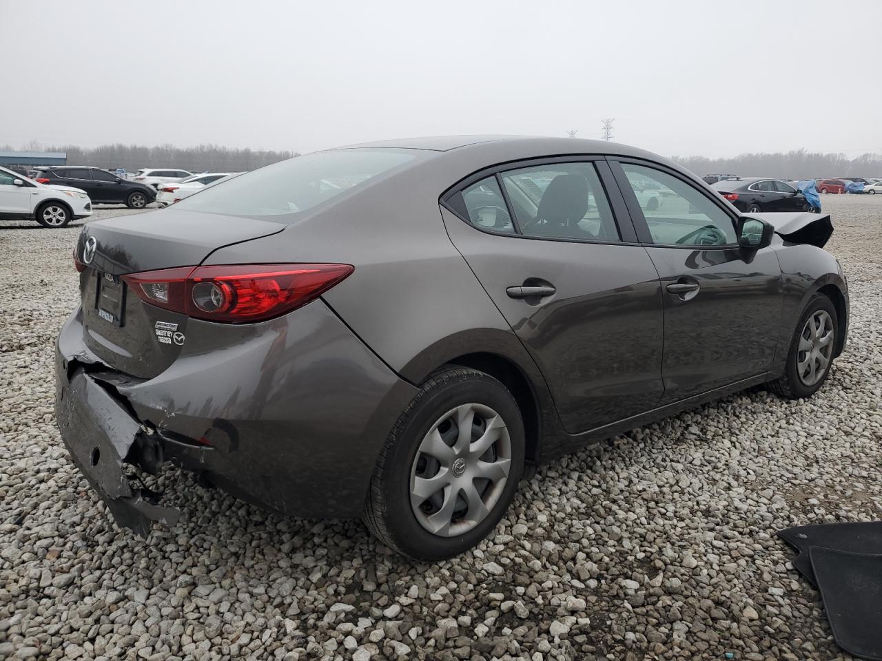 2014 Mazda 3 VIN 3MZBM1U7XEM121789 Copart auction photo, front end / rear end damage thumbnail 3