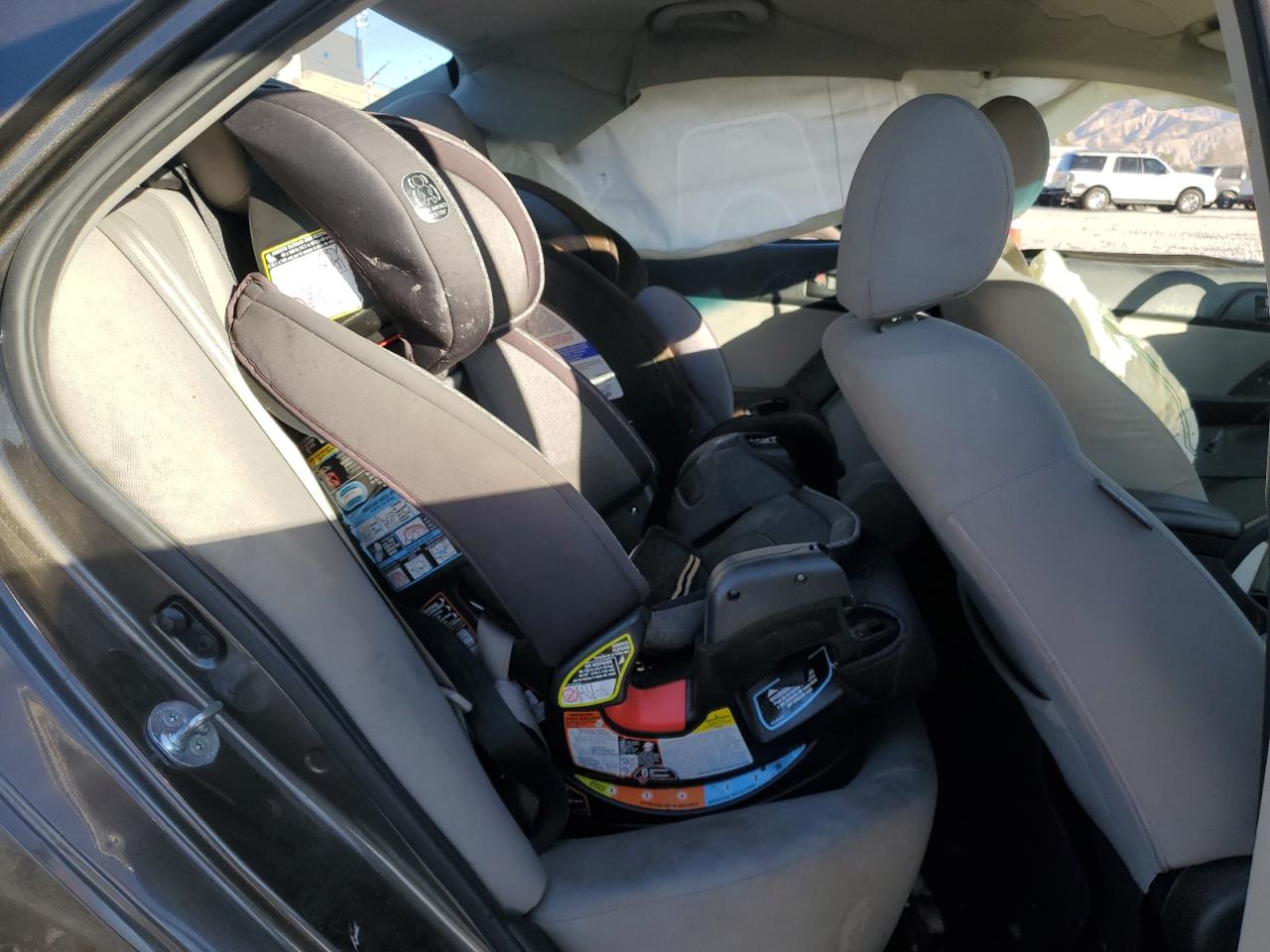2010 KIA Forte VIN KNAFU4A27A5167172 Copart auction photo, all over damage thumbnail 11