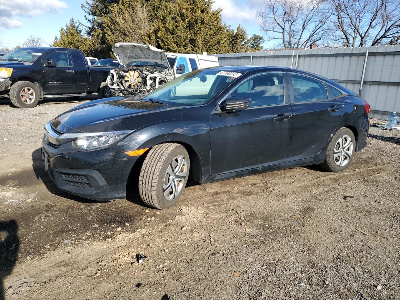 2018 Honda Civic VIN 2HGFC2F56JH550706