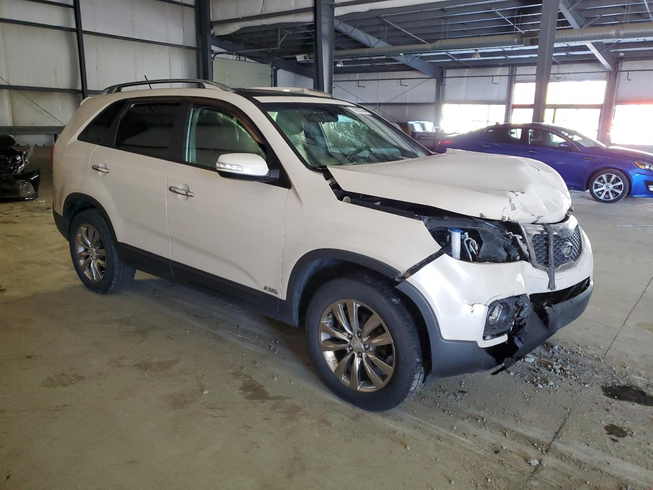 2011 KIA Sorento VIN 5XYKUDA20BG120155 Copart auction photo, front end damage thumbnail 4