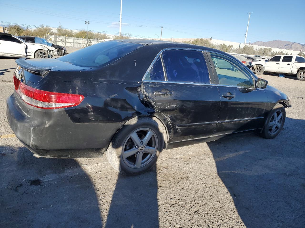 2003 Honda Accord VIN JHMCM56683C087190 Copart auction photo, all over damage thumbnail 3