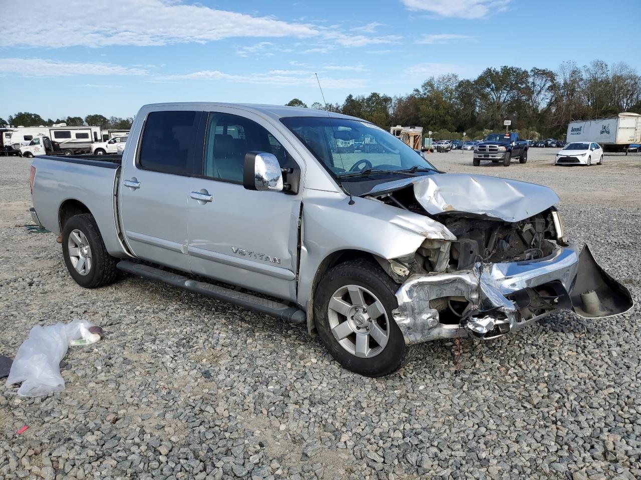 2005 Nissan Titan VIN 1N6BA07A05N529220 Copart auction photo, front end damage thumbnail 4