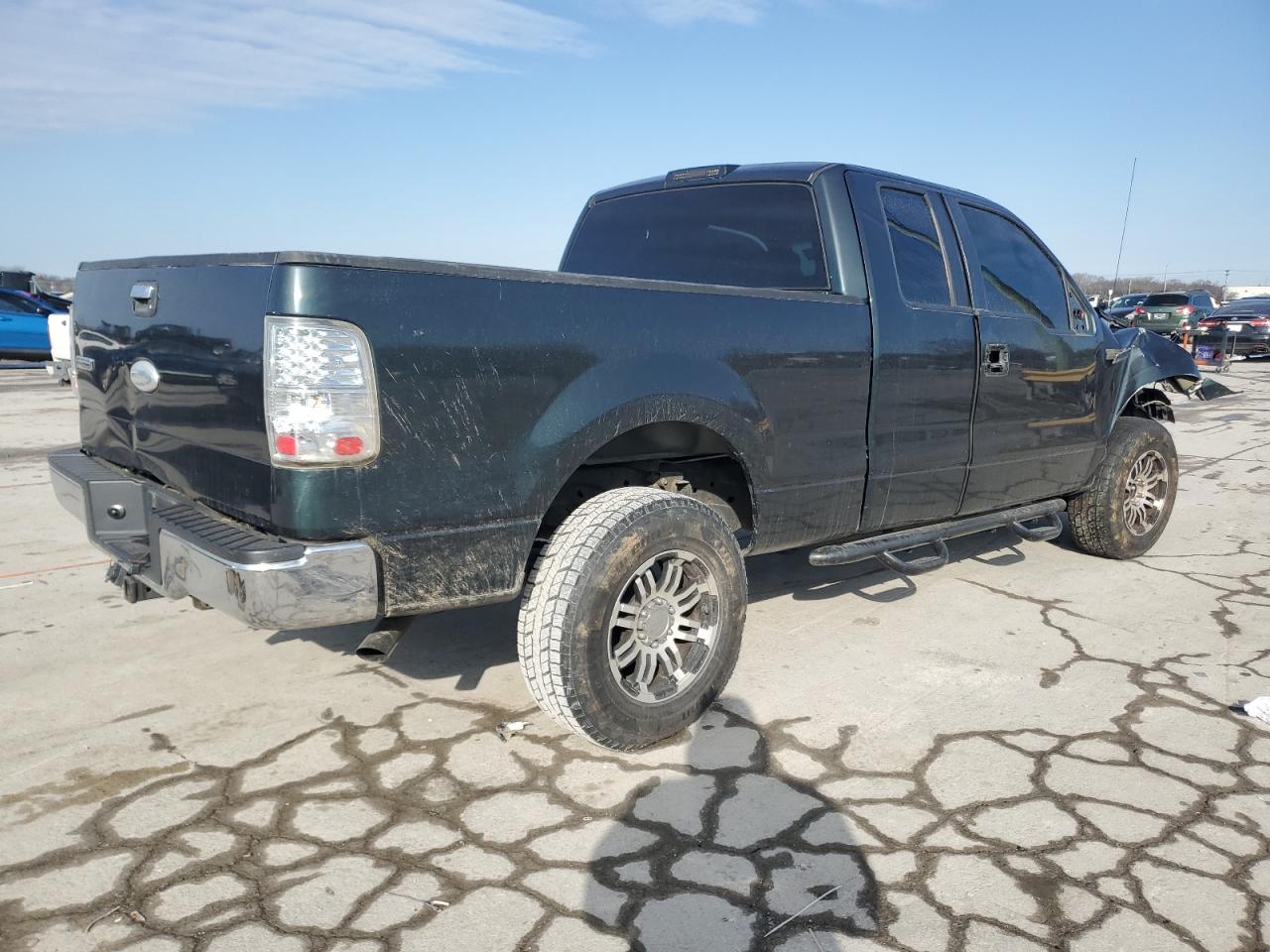 2006 Ford F-150 VIN 1FTPX14526NA10921 Copart auction photo, front end / side damage thumbnail 3