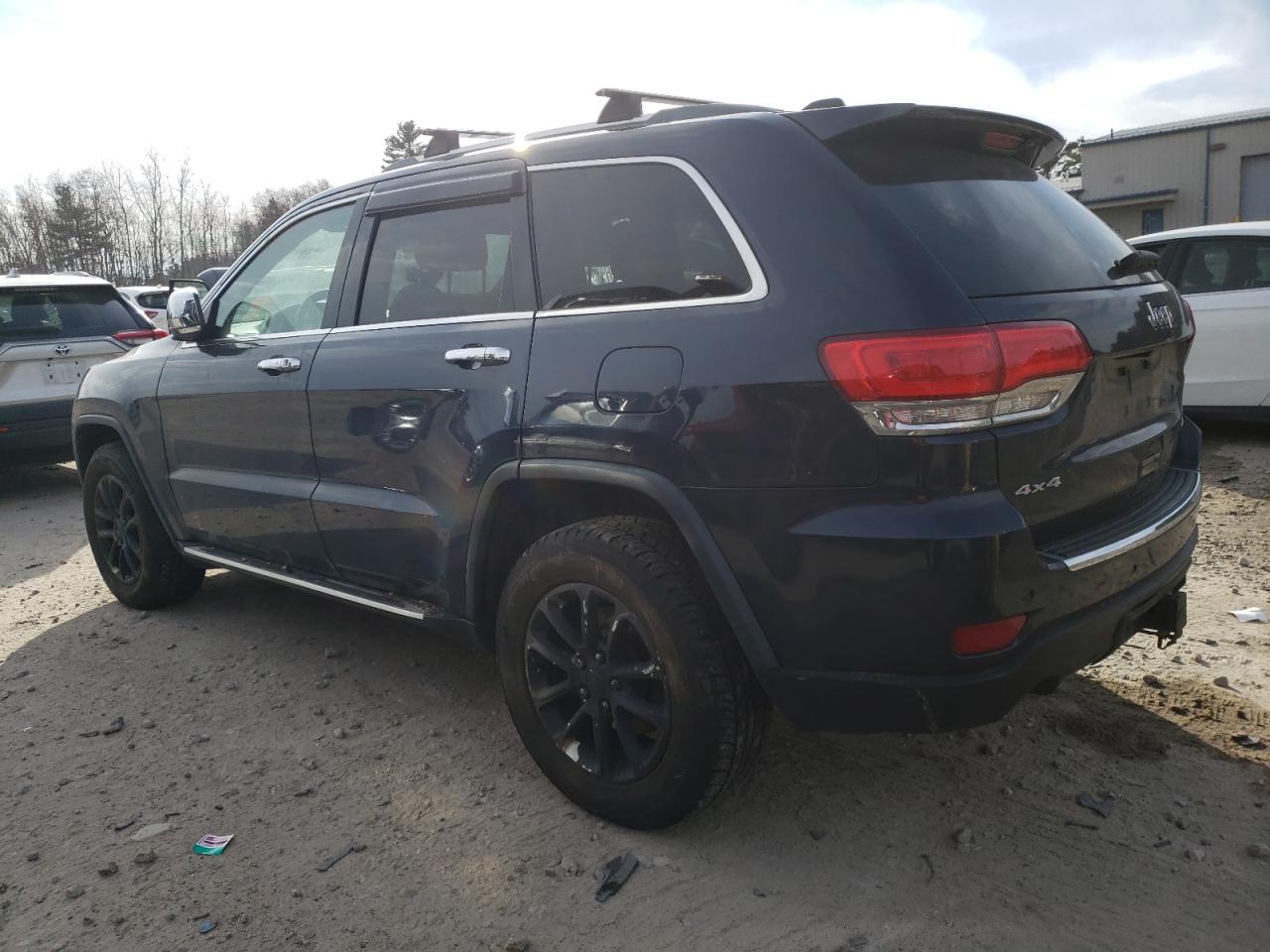 2014 Jeep Grand Cherokee VIN 1C4RJFBG8EC186524 Copart auction photo, vandalism damage thumbnail 2