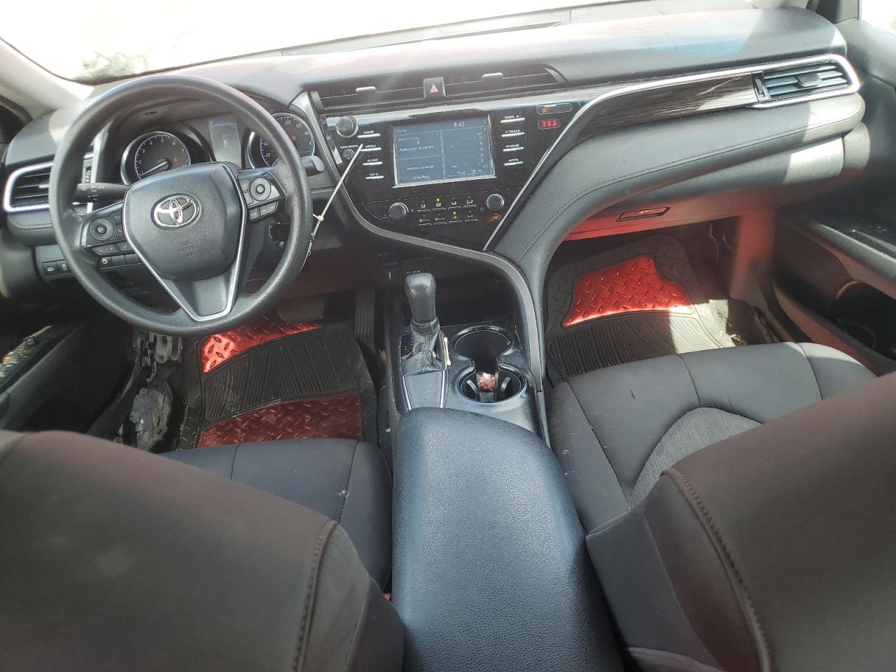 2018 Toyota Camry VIN 4T1B11HK1JU581385 Copart auction photo, rear end damage thumbnail 8