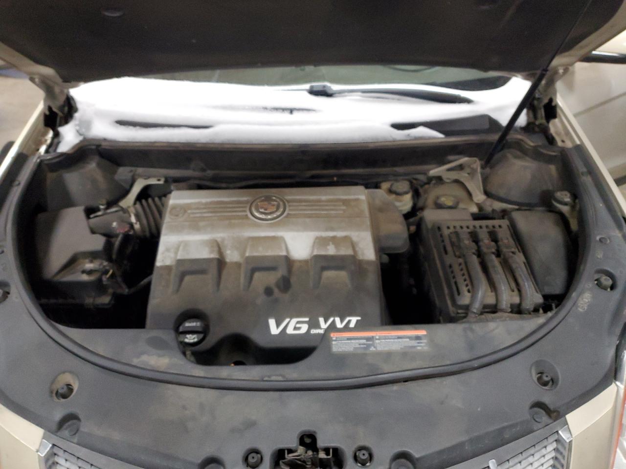 2010 Cadillac SRX VIN 3GYFNAEYXAS566655 Copart auction photo, front end / minor dent/scratches damage thumbnail 12