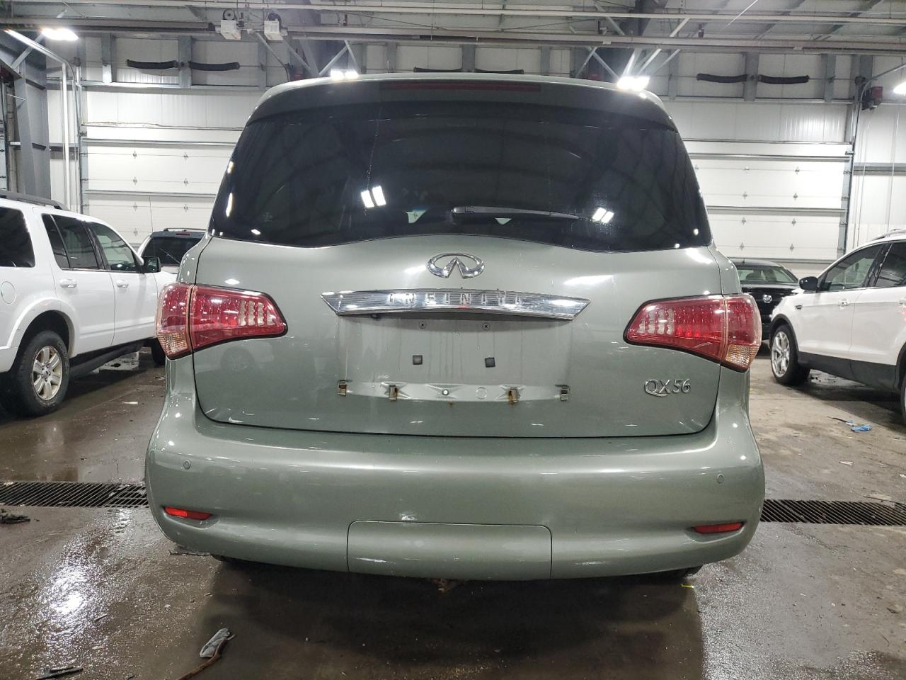 2011 Infiniti QX56 VIN JN8AZ2NEXB9000150 Copart auction photo, front end damage thumbnail 6