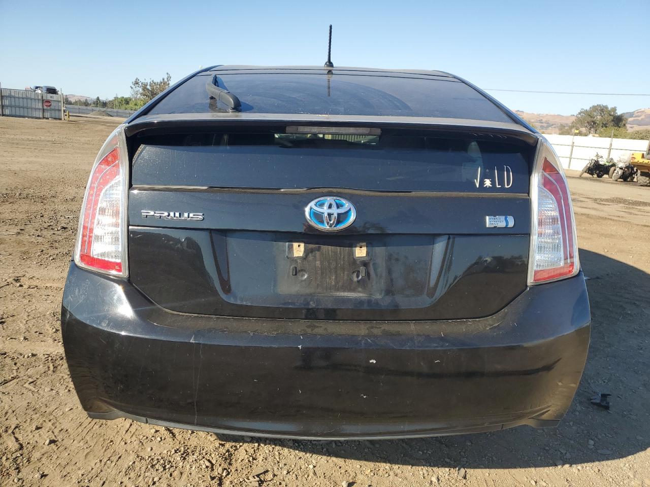 2013 Toyota Prius VIN JTDKN3DU0D5676966 Copart auction photo, front end damage thumbnail 6