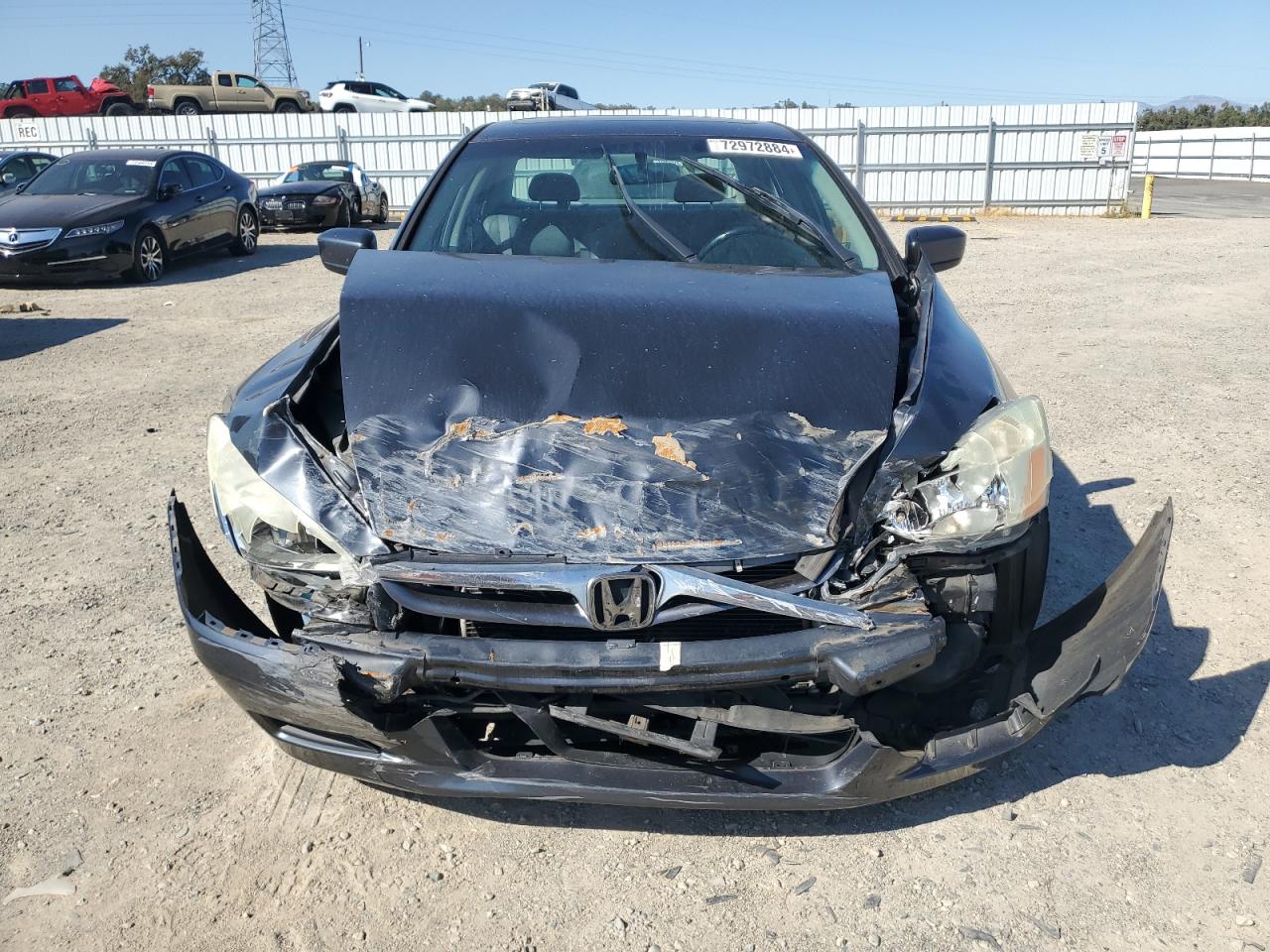 2006 Honda Accord VIN 1HGCM66516A040857 Copart auction photo, front end damage thumbnail 5