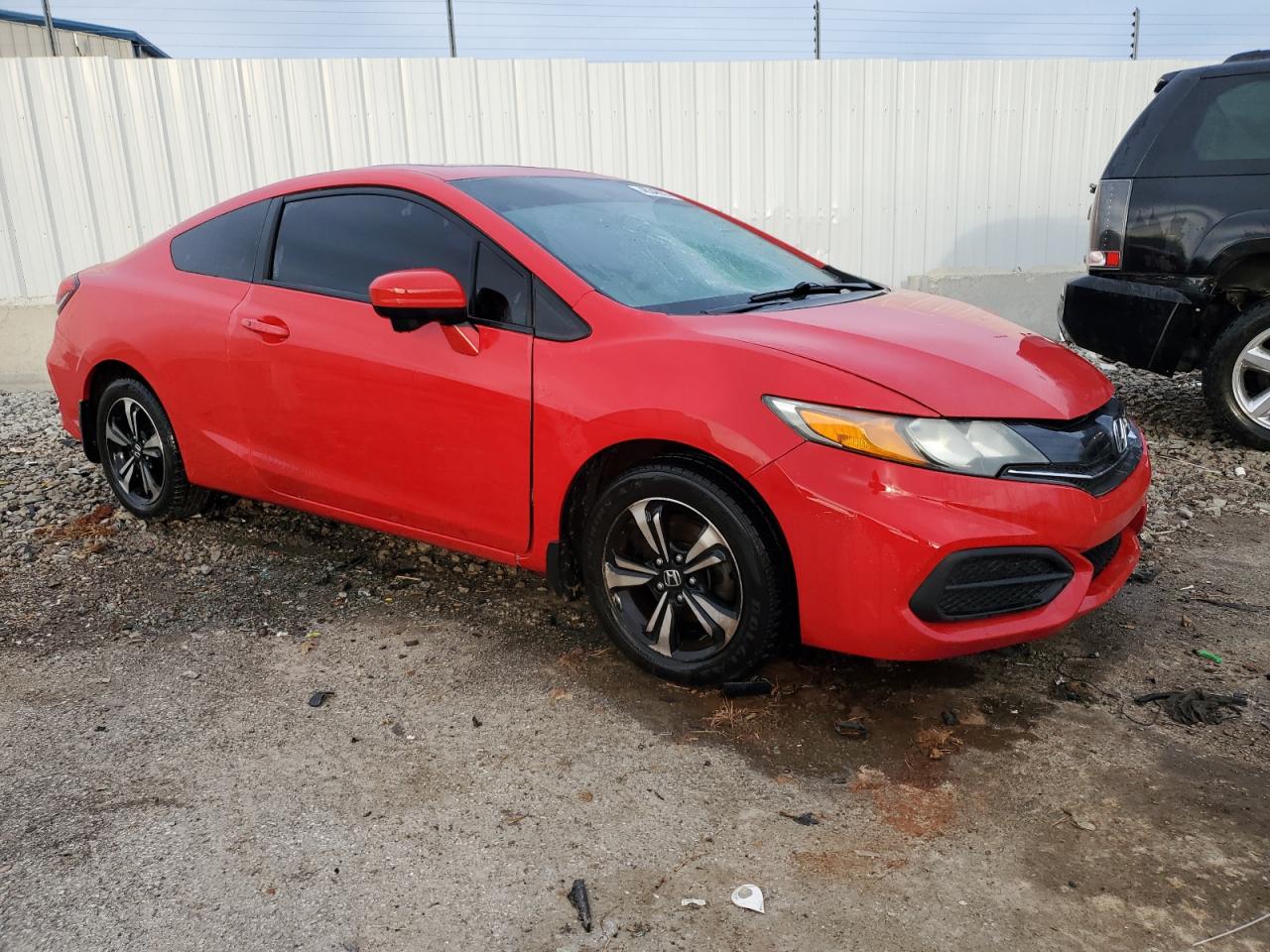 2014 Honda Civic VIN 2HGFG3B81EH506743 Copart auction photo, front end damage thumbnail 4