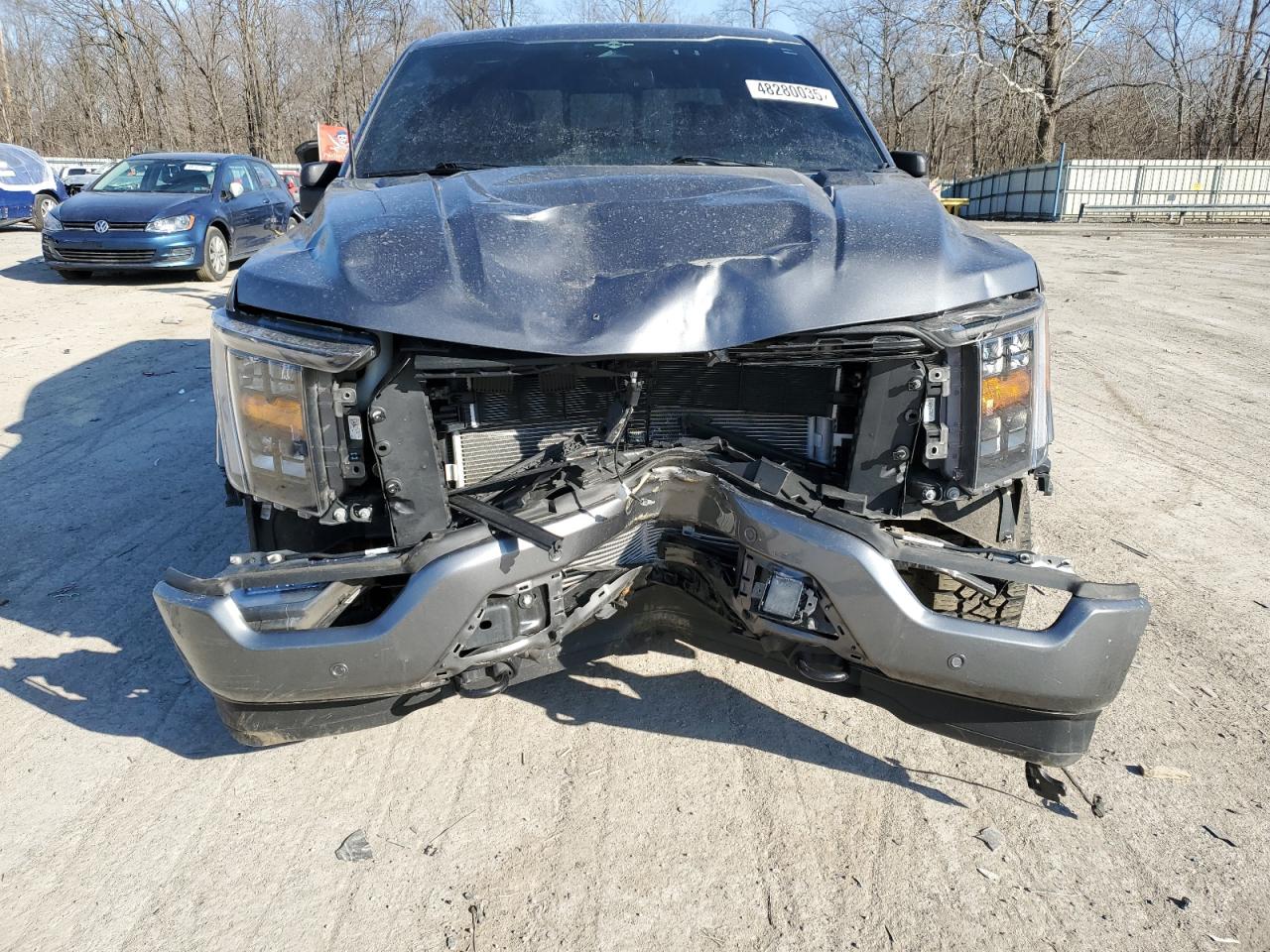 2023 Ford F-150 VIN 1FTFW1ED4PFC41206 Copart auction photo, front end / side damage thumbnail 5