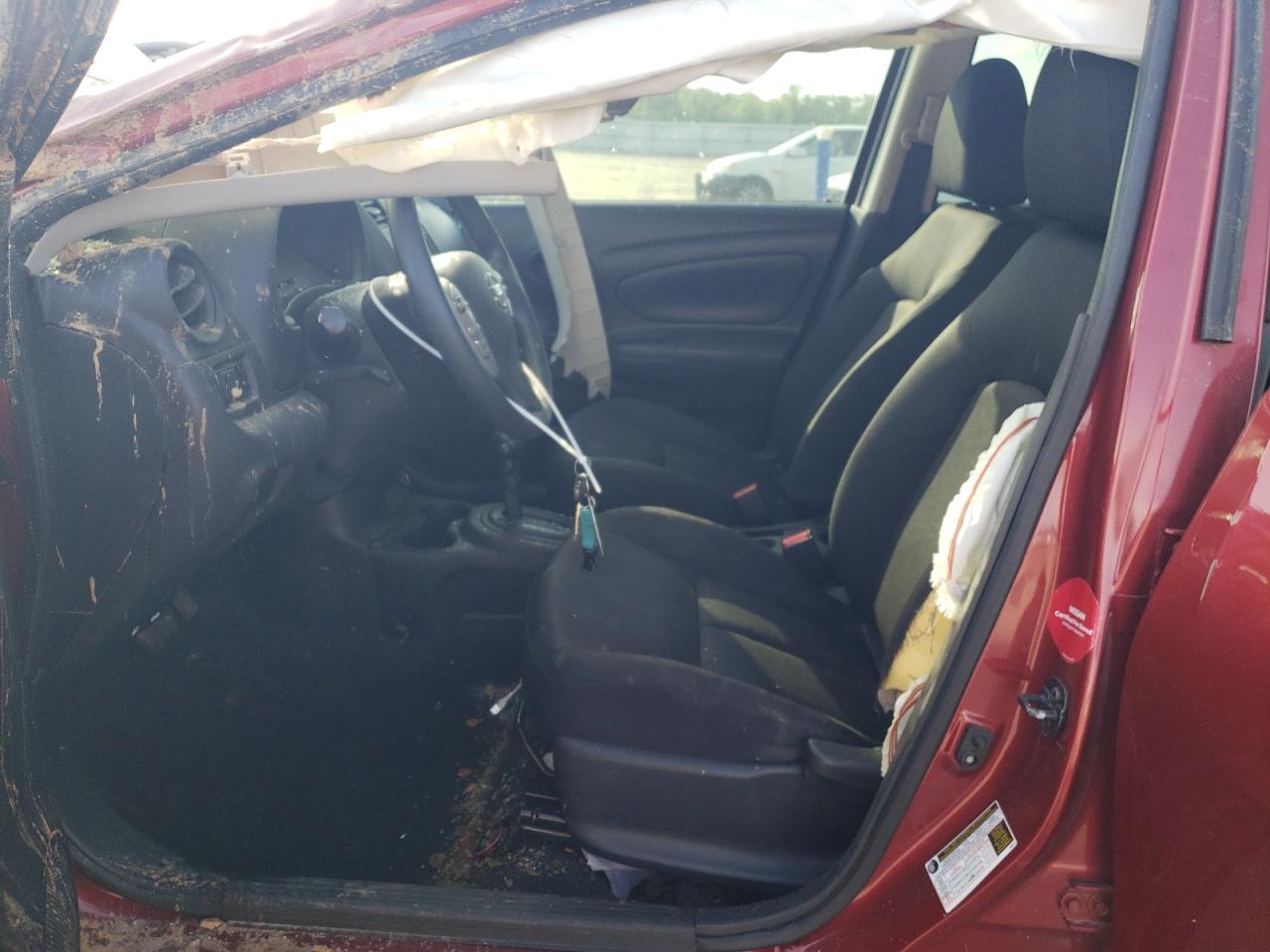 2019 Nissan Versa VIN 3N1CN7AP0KL840422 Copart auction photo, all over damage thumbnail 7