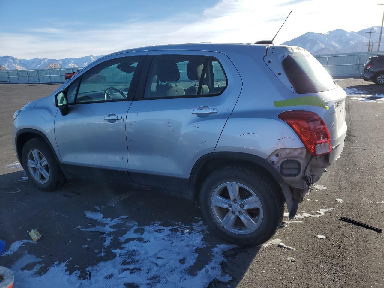 2017 Chevrolet Trax VIN KL7CJNSB9HB233099 Copart auction photo, rear end damage thumbnail 2