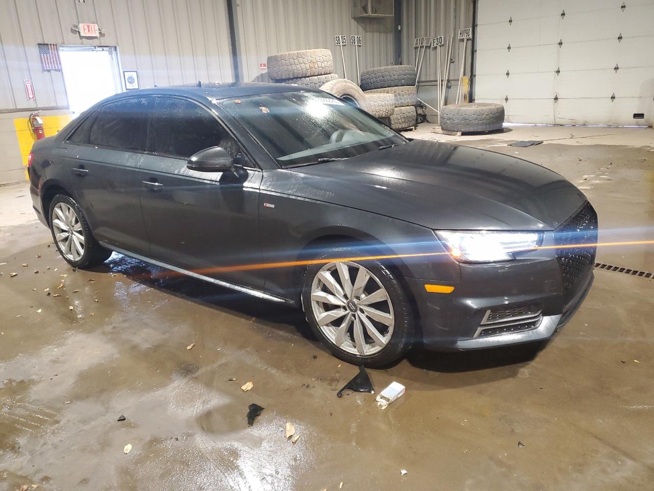 2018 Audi A4 VIN WAUDNAF46JA017154 Copart auction photo, rear end damage thumbnail 4