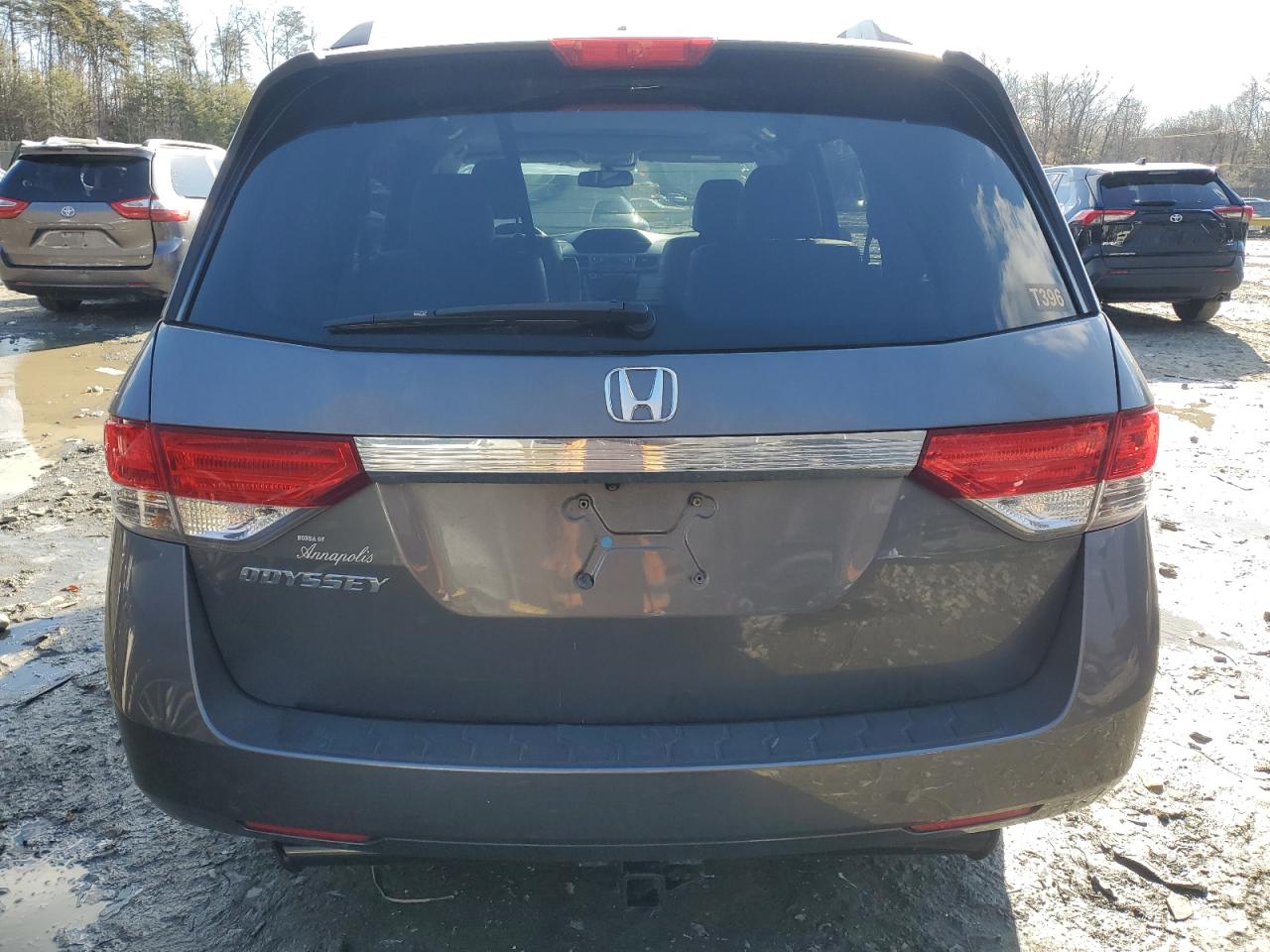 2016 Honda Odyssey VIN 5FNRL5H64GB162780 Copart auction photo, mechanical damage thumbnail 6