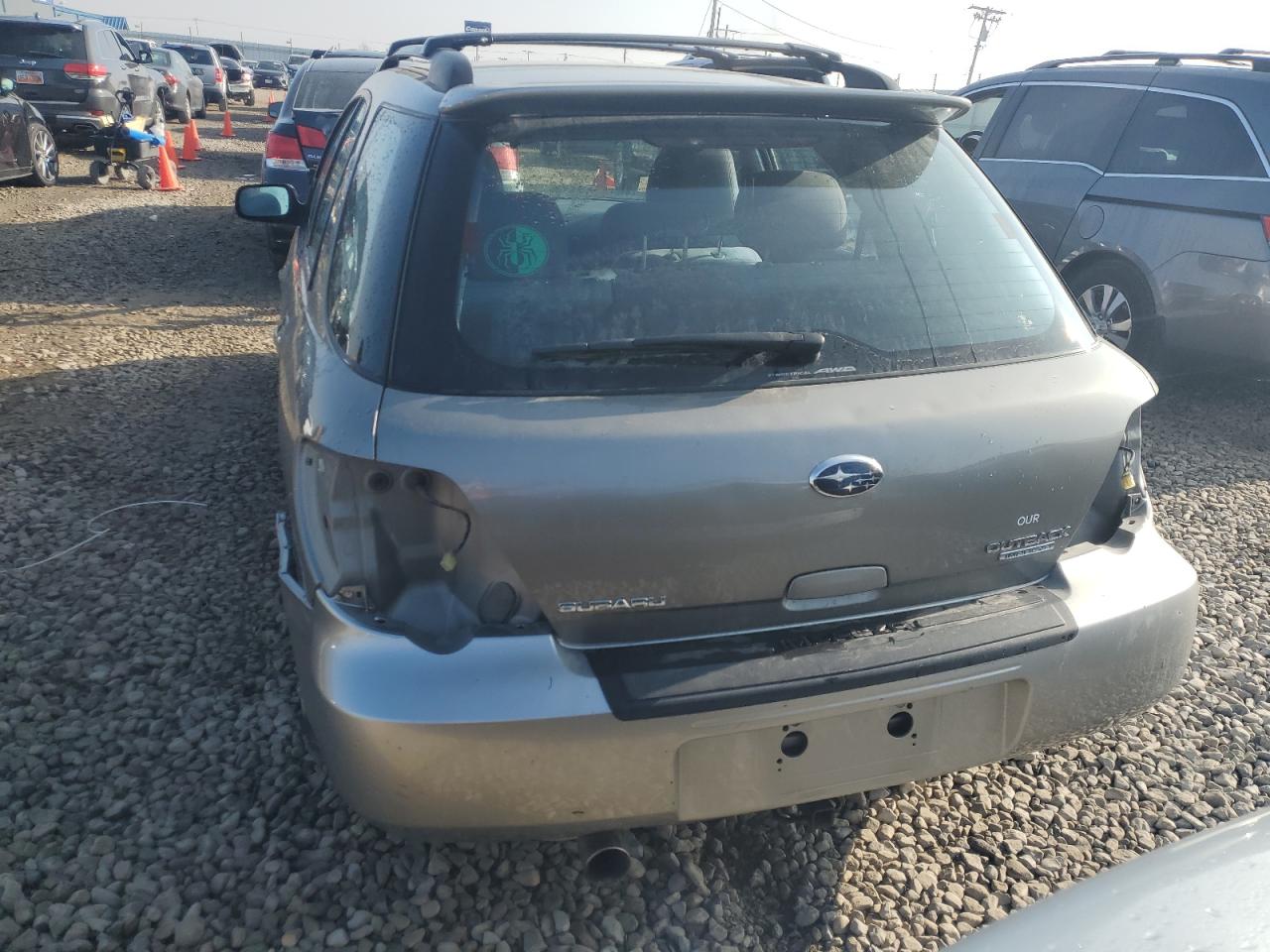 2006 Subaru Impreza VIN JF1GG68626G818180 Copart auction photo, rear end damage thumbnail 6