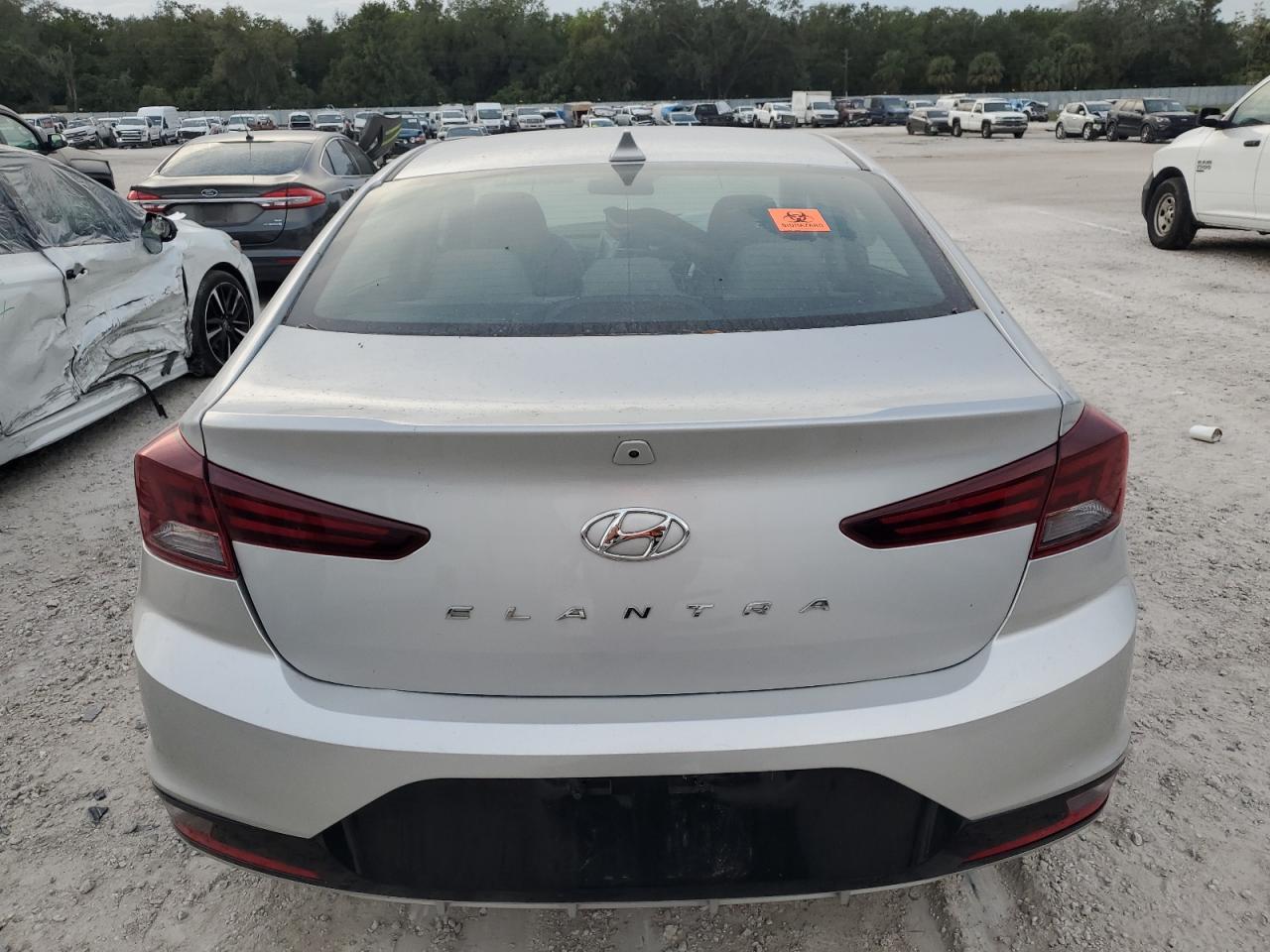 2019 Hyundai Elantra VIN 5NPD84LF6KH487678 Copart auction photo, front end damage thumbnail 6