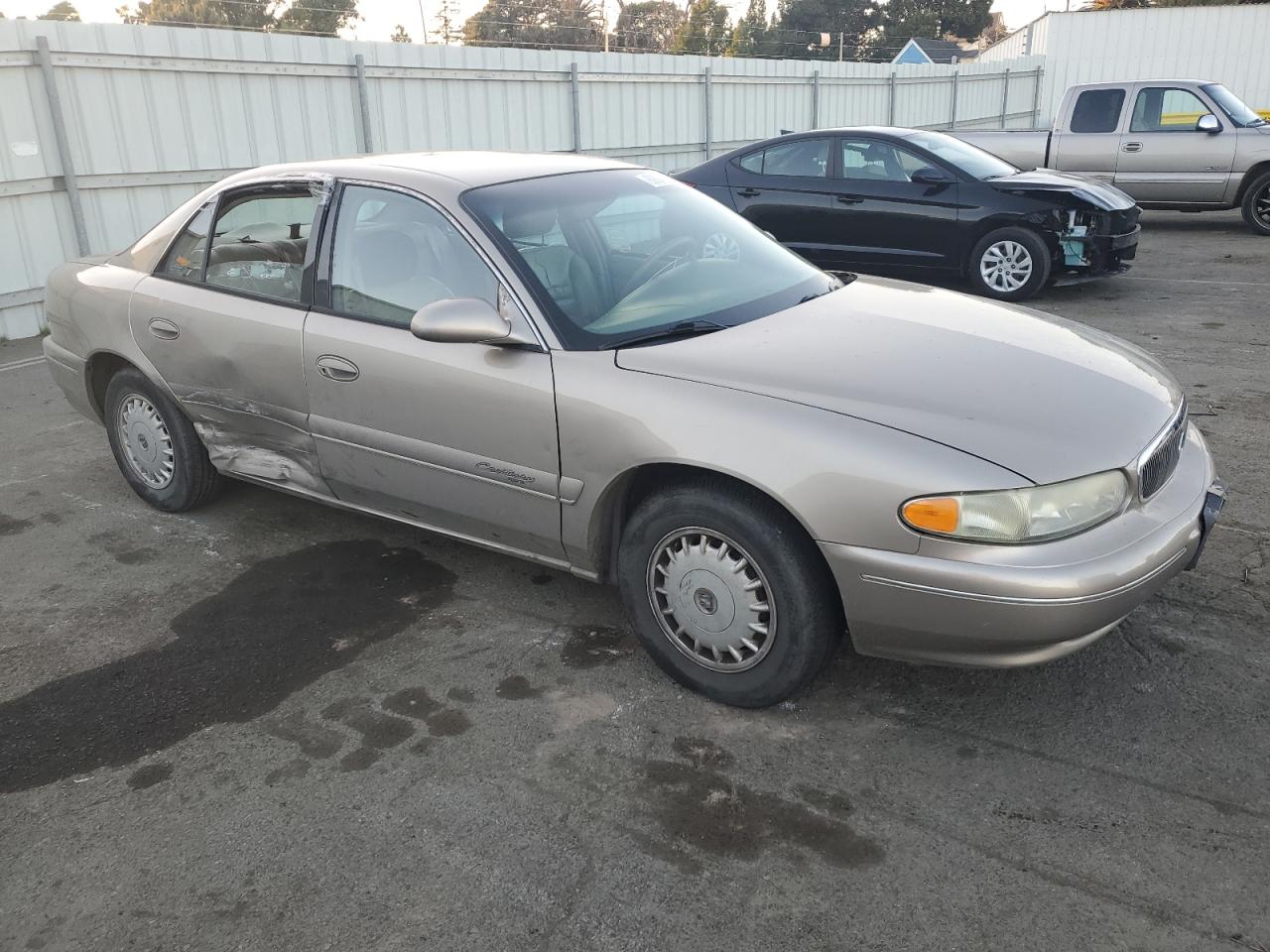 2000 Buick Century VIN 2G4WY55JXY1270589 Copart auction photo, side damage thumbnail 4