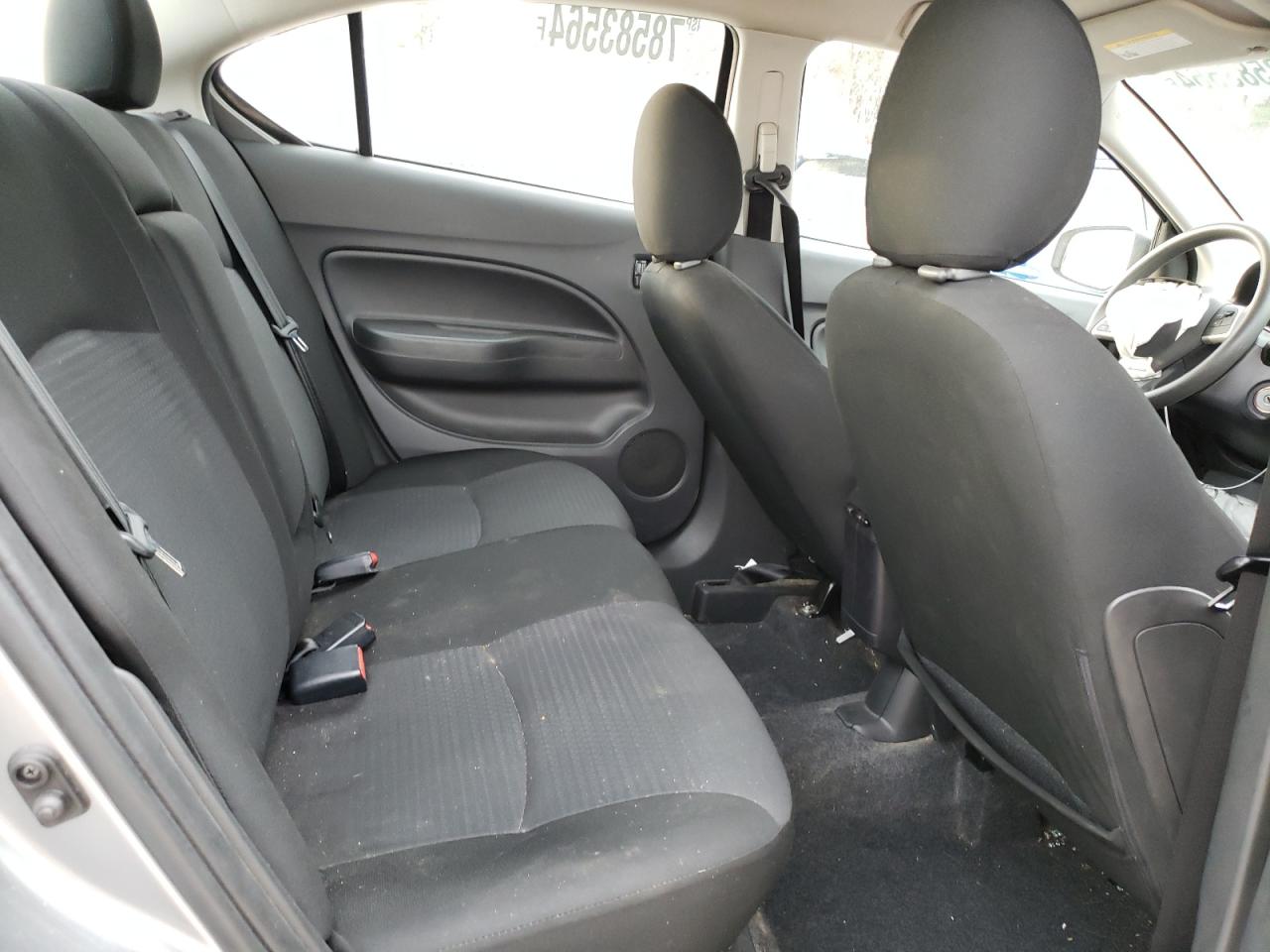 2021 Mitsubishi Mirage VIN ML32FUFJ5MHF01672 Copart auction photo, front end / side damage thumbnail 10