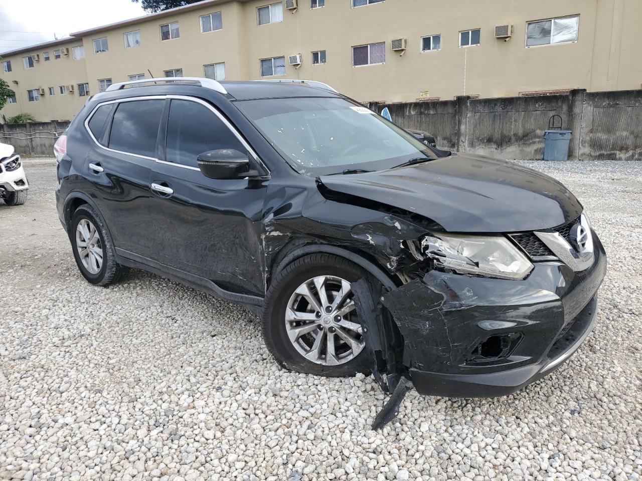 2016 Nissan Rogue VIN KNMAT2MT5GP679597 Copart auction photo, front end / undercarriage damage thumbnail 4