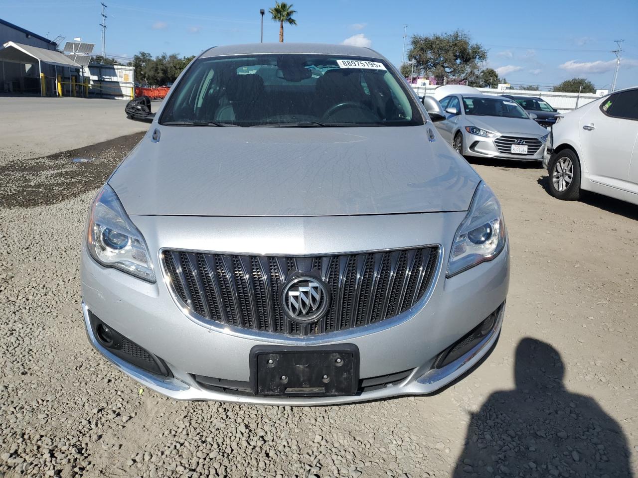 2016 Buick Regal VIN 2G4GK5EX2G9208341 Copart auction photo, front end damage thumbnail 5