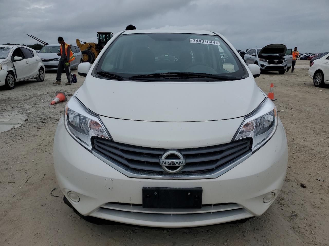 2014 Nissan Versa VIN 3N1CE2CP9EL411056 Copart auction photo, water/flood damage thumbnail 5