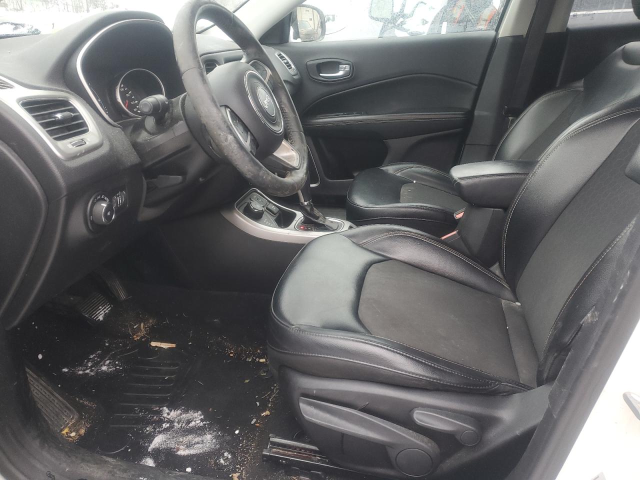 2017 Jeep Compass VIN 3C4NJDBBXHT657296 Copart auction photo, water/flood damage thumbnail 7