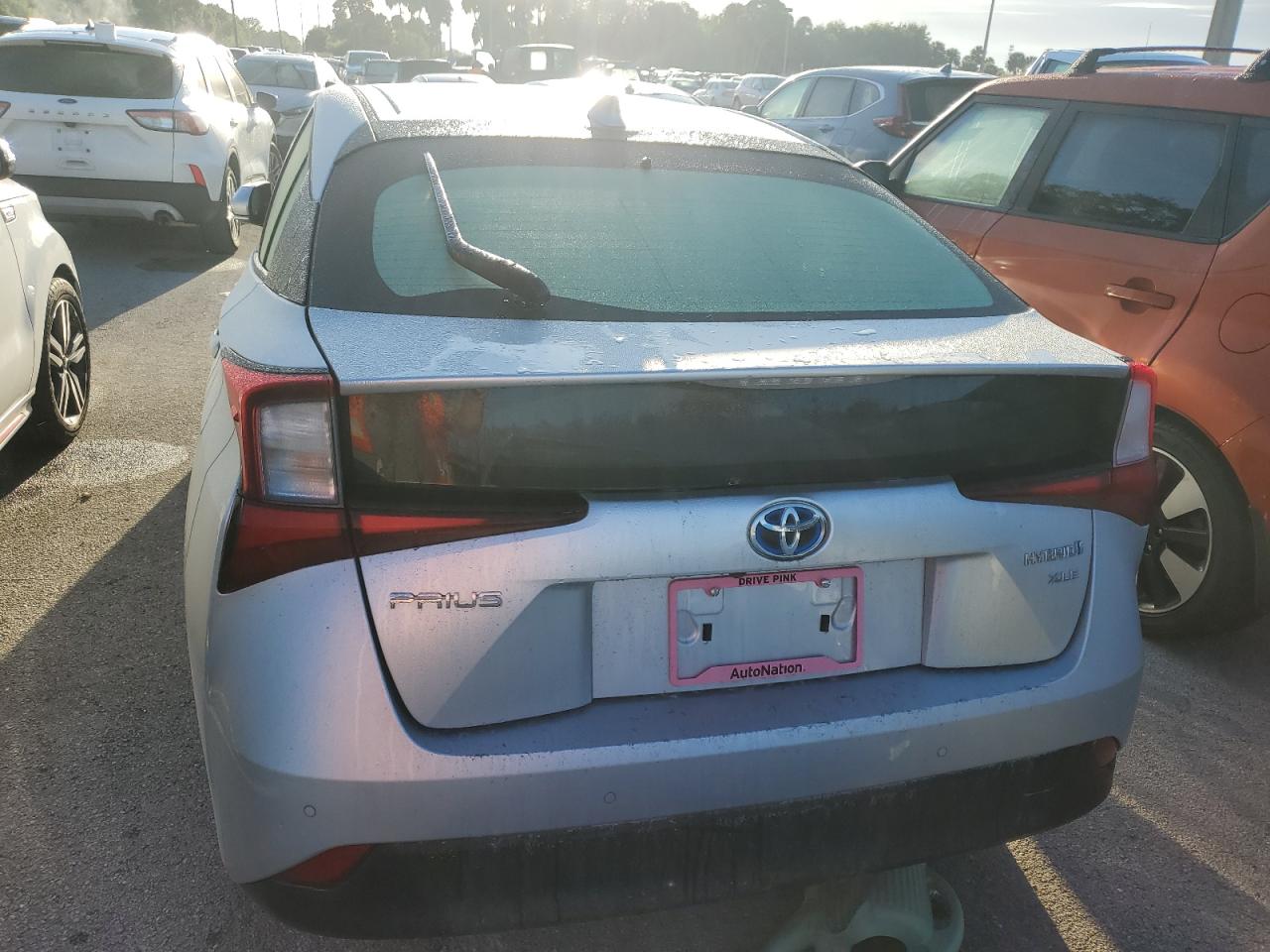 2020 Toyota Prius VIN JTDKARFU7L3117999 Copart auction photo, water/flood damage thumbnail 6