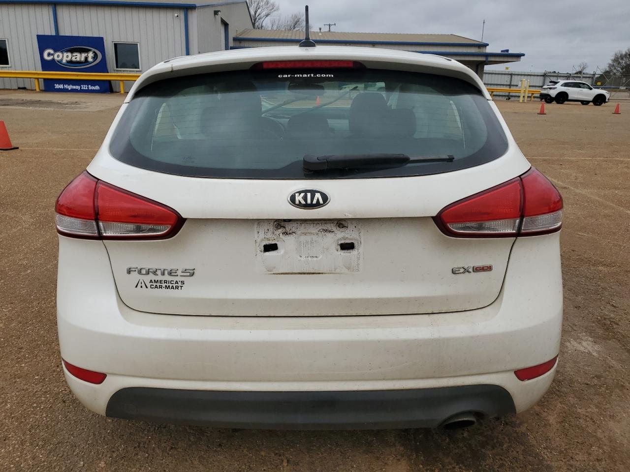 2014 KIA Forte VIN KNAFX5A81E5171760 Copart auction photo, front end / mechanical damage thumbnail 6