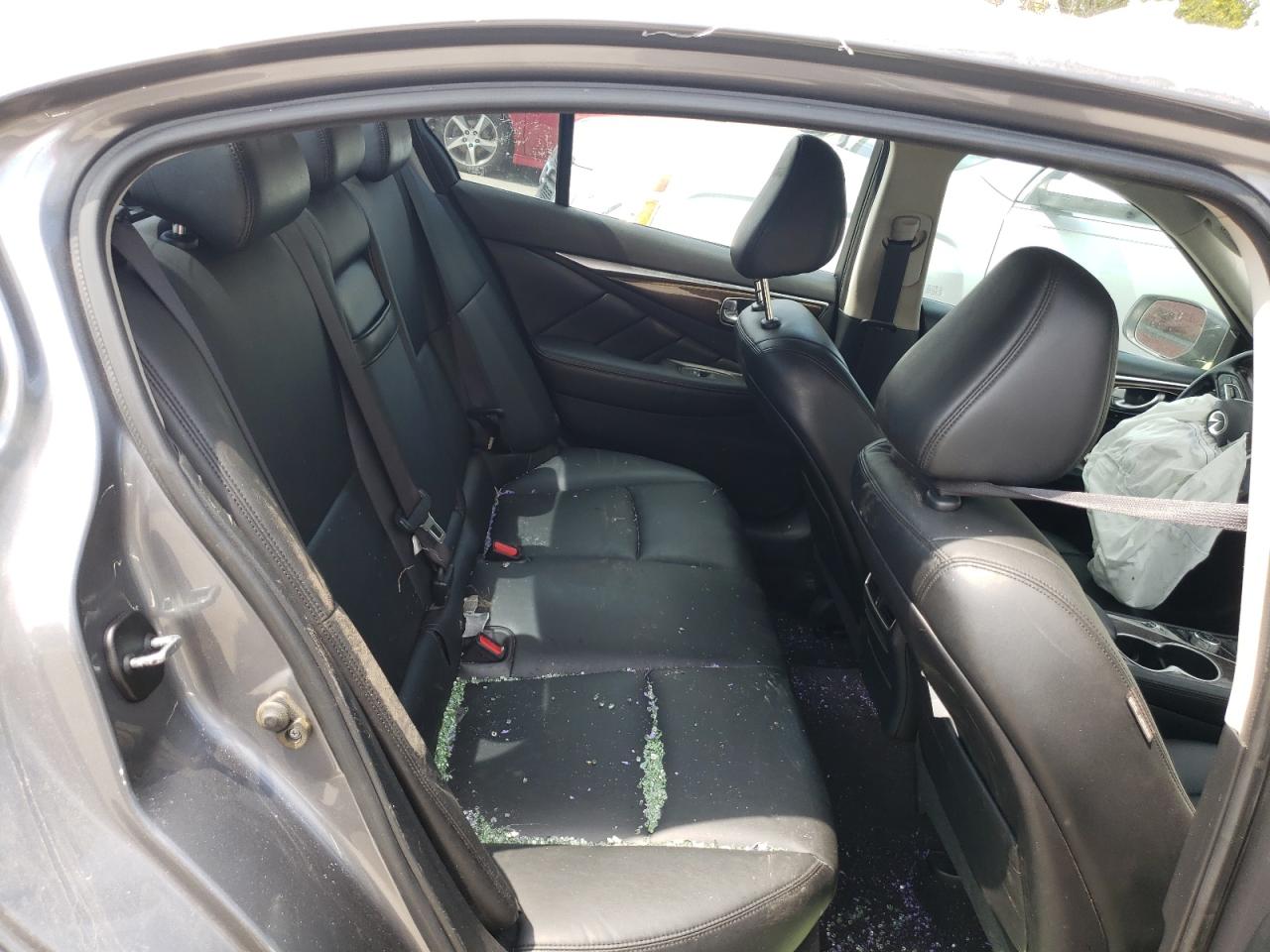 2018 Infiniti Q50 VIN JN1EV7AR3JM445455 Copart auction photo, all over damage thumbnail 10