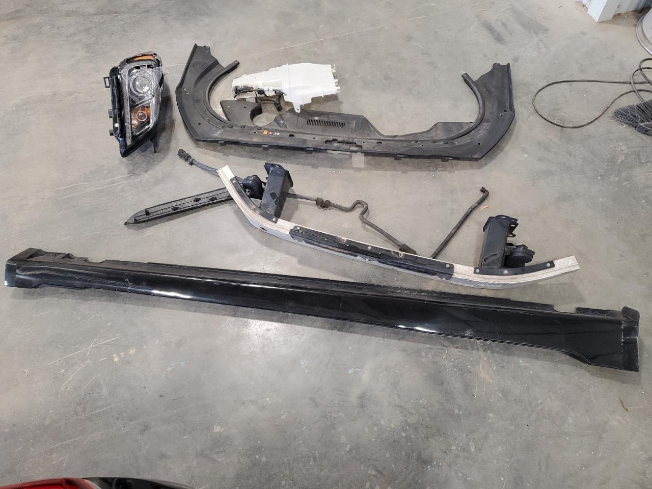 2018 Genesis G80 VIN KMHGN4JE7JU232778 Copart auction photo, front end damage thumbnail 12