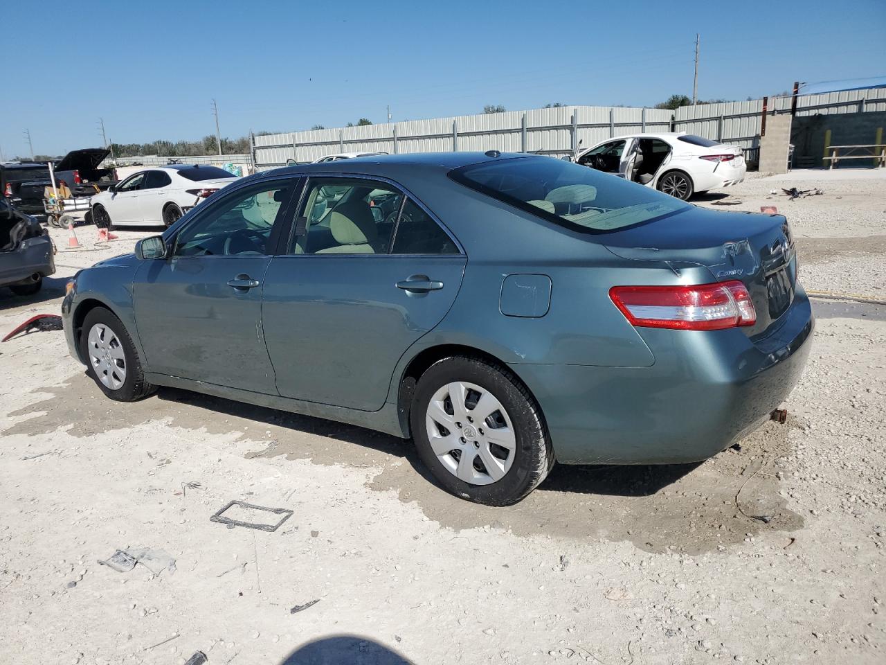 2010 Toyota Camry VIN 4T4BF3EK3AR002047 Copart auction photo, rear end / minor dent/scratches damage thumbnail 2