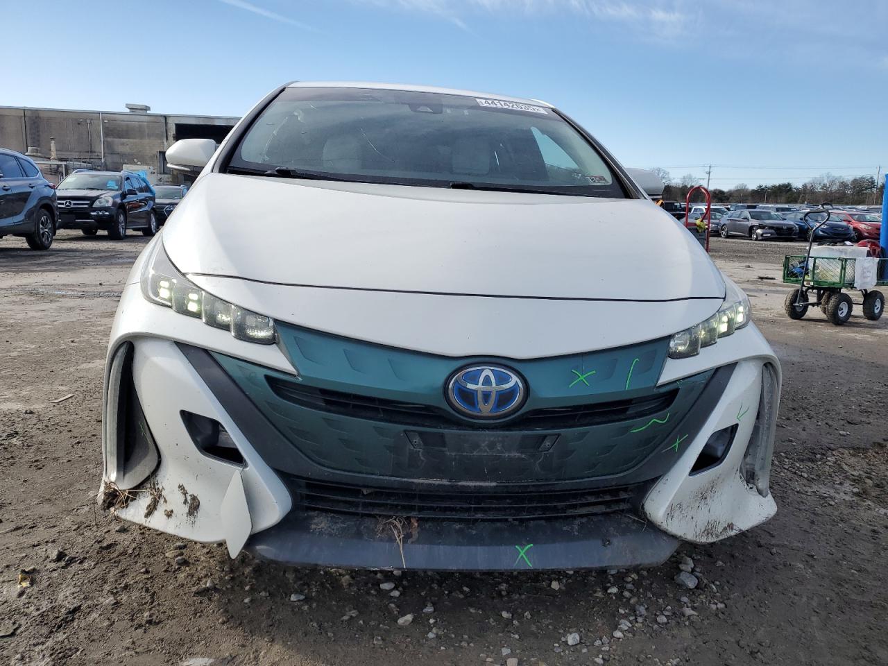2019 Toyota Prius VIN JTDKARFP9K3116975 Copart auction photo, rear end / front end damage thumbnail 5