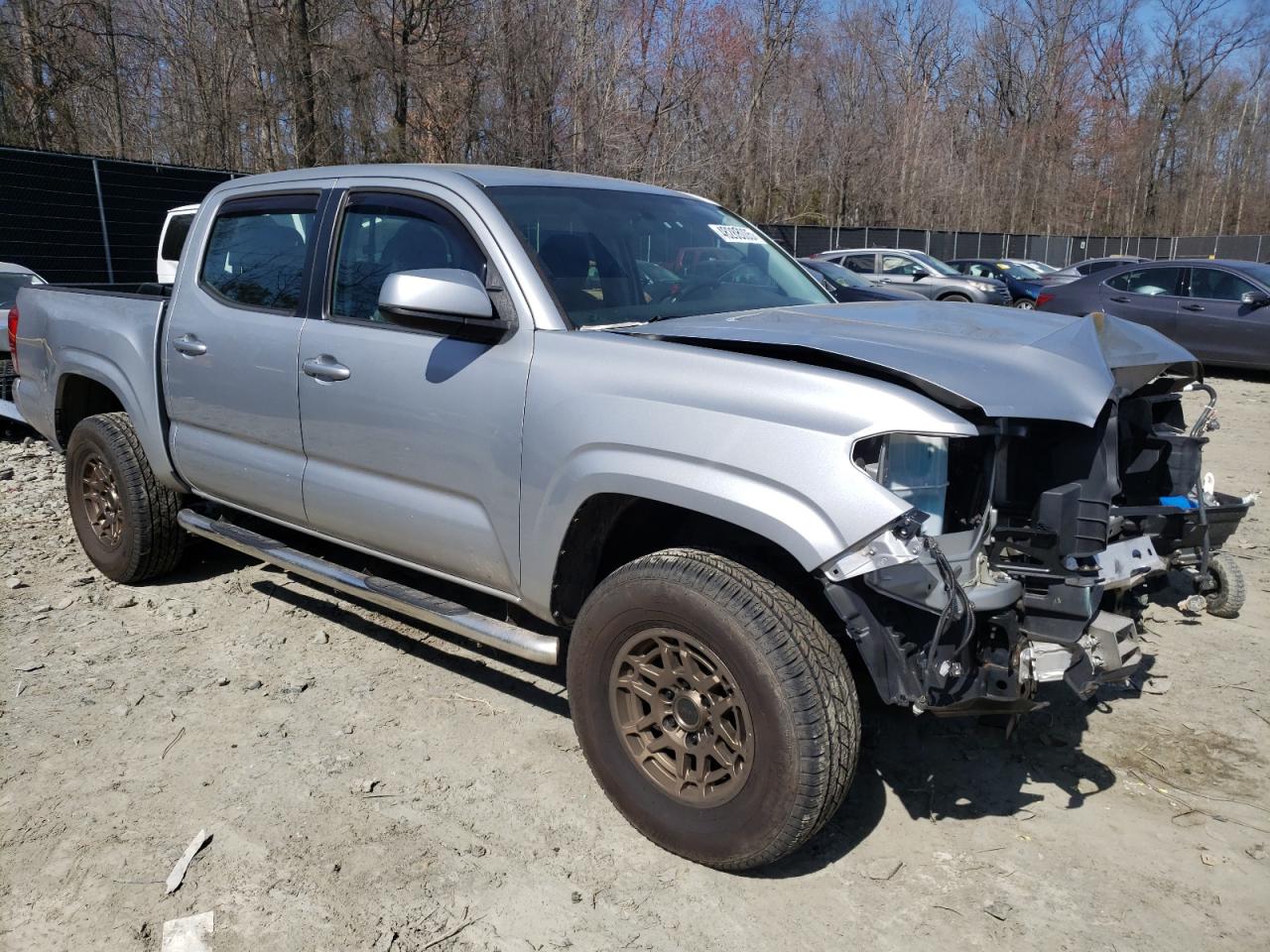 2016 Toyota Tacoma VIN 5TFAX5GN6GX060395 Copart auction photo, front end damage thumbnail 4