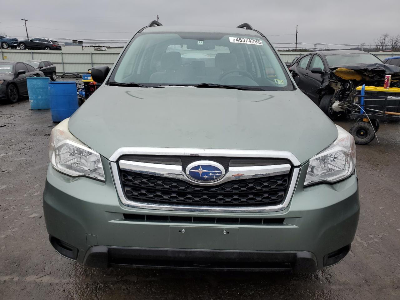 2016 Subaru Forester VIN JF2SJABC2GH515887 Copart auction photo, front end / rear end damage thumbnail 5