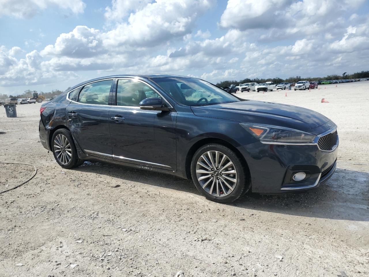 2017 KIA Cadenza VIN KNALC4J16H5062677 Copart auction photo, side damage thumbnail 4